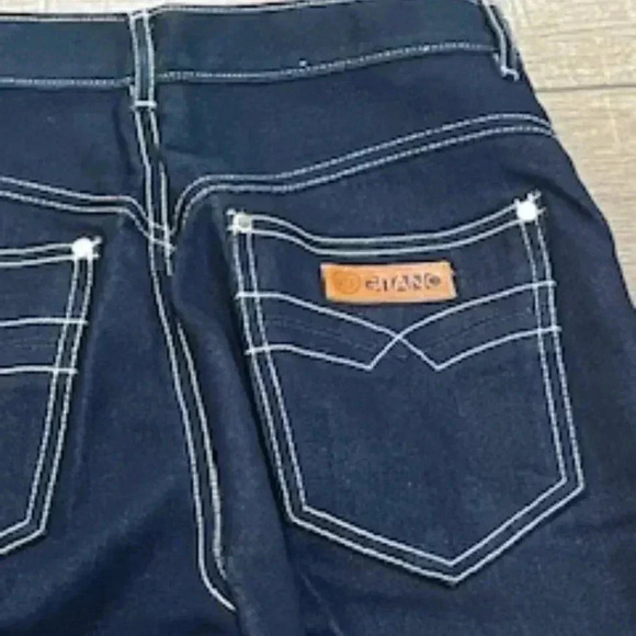 Vintage Gitano High Rise Straight Leg 80’s Dark Wash Denim Jeans Women’s Size 10 - Picture 9 of 10